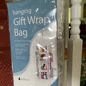NWOT Hanging Gift Wrap Organizer